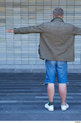 Whole Body Man T poses White Casual Average Standing Bearded Street photo references